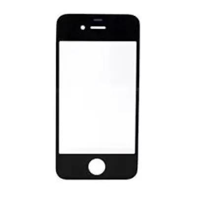 Apple iPhone 4s Front Glass - Black