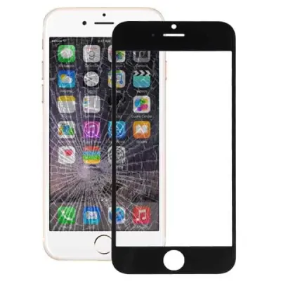 Apple iPhone 6 Front Glass - Black