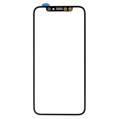 Apple iPhone X Front Glass - Black