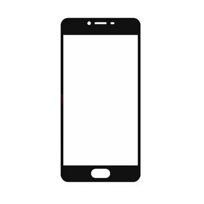 Gionee A1 Front Glass - Black