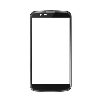 LG K10 16GB Front Glass - Black