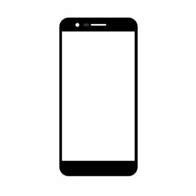 LG K10 2017 Front Glass - Black