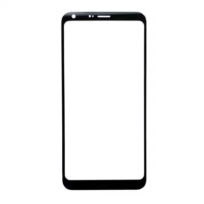 LG Q6 Front Glass- Black