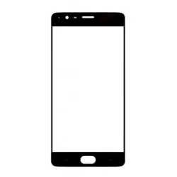 OnePlus 3 Front Glass - Black
