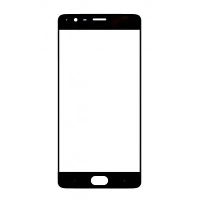 OnePlus 3T Front Glass - Black