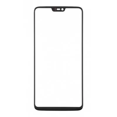 OnePlus 6 Front Glass - Black
