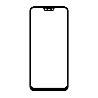 Realme 2 Front Glass - Black