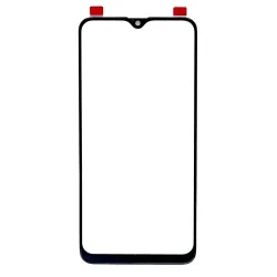 Realme 3 Front Glass - Black