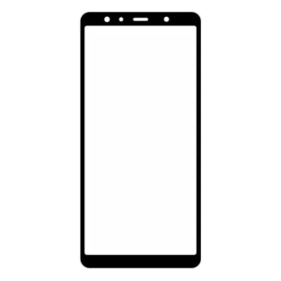 Samsung Galaxy A7 2018 Front Glass - Black