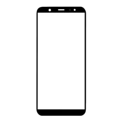 Samsung Galaxy J4 Plus Front Glass - Black
