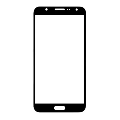 Samsung Galaxy J7 Max Front Glass - Black
