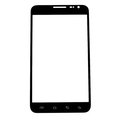 Samsung Galaxy Note N7000 Front Glass - Black