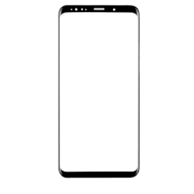 Samsung Galaxy S9 Front Glass - Black