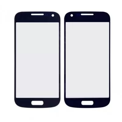 Samsung I9192 Galaxy S4 mini with dual SIM Front Glass - Blue