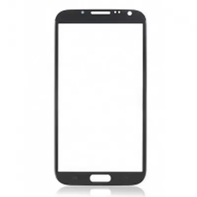 Samsung Note 2 N7100 Front Glass - Black