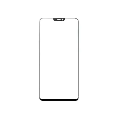 Vivo V9 Front Glass - Black