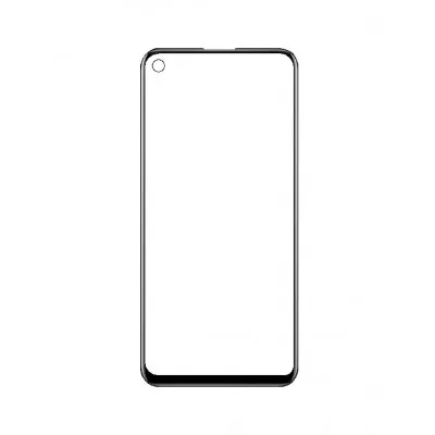 Vivo Y30 Front Glass - Black