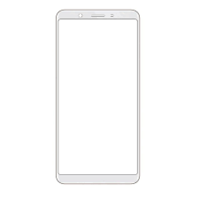 Vivo Y71 Front Glass - White