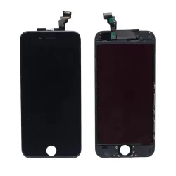 LCD with Touch Screen for Apple iPhone 6 - Black (Display Glass Combo Folder)