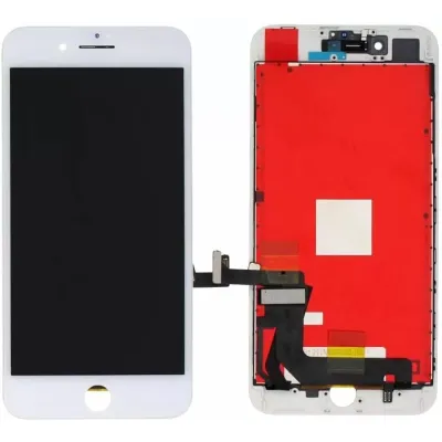 LCD with Touch Screen for Apple iPhone 8 - White (Display Glass Combo Folder)