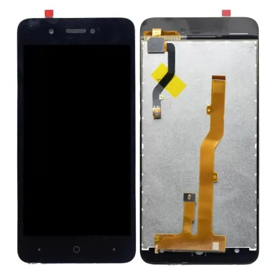 LCD with Touch Screen for Itel A25 - Black (Display Glass Combo Folder)