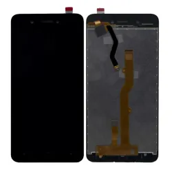 LCD with Touch Screen for Itel A25 pro - Black (Display Glass Combo Folder)