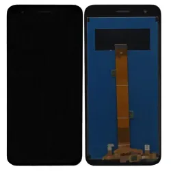 LCD with Touch Screen for Itel A27 - Black (Display Glass Combo Folder)