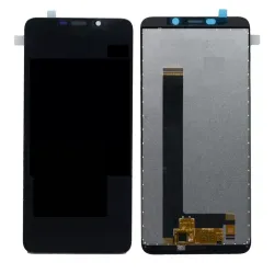 LCD with Touch Screen for Mobiistar C2 - Black (Display Glass Combo Folder)