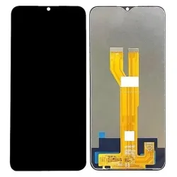 LCD with Touch Screen for Realme C31 - Black (Display Glass Combo Folder)