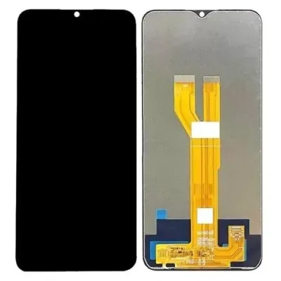 LCD with Touch Screen for Realme C31 - Black (Display Glass Combo Folder)