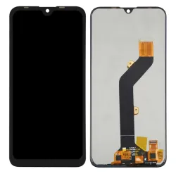 LCD with Touch Screen for Tecno KC1 - Black (Display Glass Combo Folder)