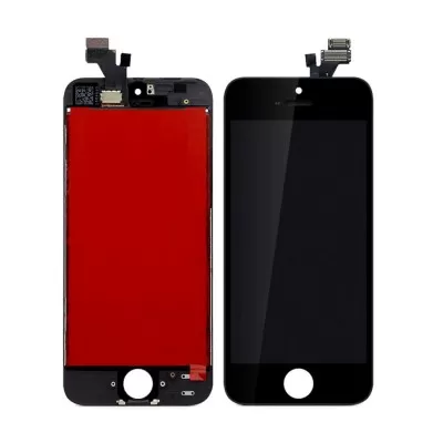LCD with Touch Screen for Apple iPhone 5 Display Combo Folder - Black