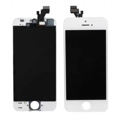 LCD with Touch Screen for Apple iPhone 5s Display Combo Folder - Silver