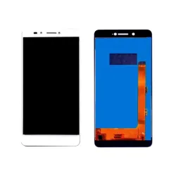 LCD with Touch Screen for Lava Z25 - Champagne (Display Glass Combo Folder)