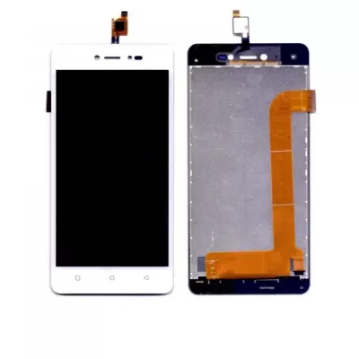LCD with Touch Screen for Lava Z60 Display Combo Folder - White