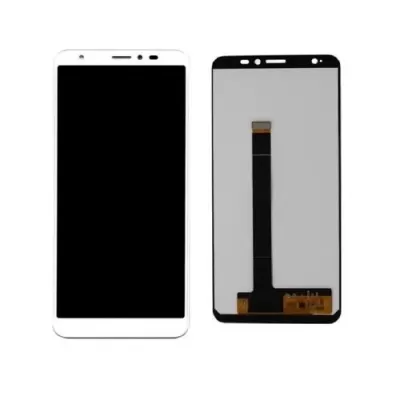 LCD with Touch Screen for Lava Z61 Display Combo Folder - White
