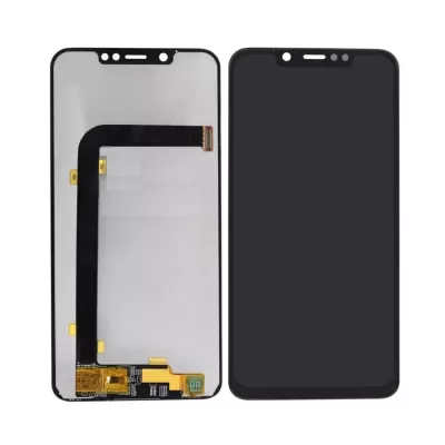 LCD with Touch Screen for Motorola One Power P30 - XT1942 Display Combo Folder - Black