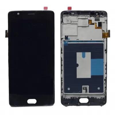LCD with Touch Screen for OnePlus 3T Display Combo Folder Gunmetal