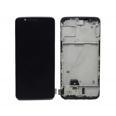 OnePlus 5T Display Combo Folder Black