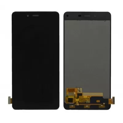 LCD with Touch Screen for OnePlus X Display Combo Folder Black