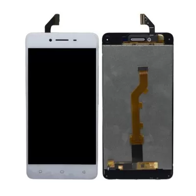 LCD with Touch Screen for Oppo A37 Display Combo Folder - White