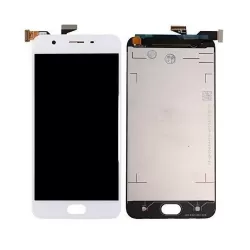 LCD with Touch Screen for Oppo A5 2020 - White (display glass