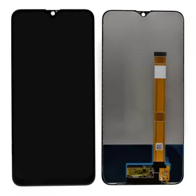 LCD with Touch Screen for Oppo A7 Display Combo Folder - White