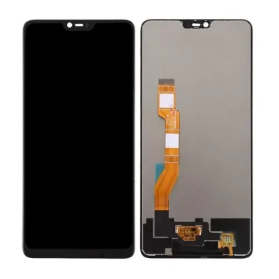 Oppo F7 Original Display Combo Folder - Black