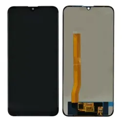 LCD with Touch Screen for Realme C2 - White (Display Glass Combo Folder)