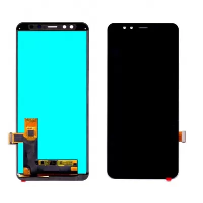 LCD with Touch Screen for Samsung Galaxy A8 Plus 2018 Display Combo Folder - Gold