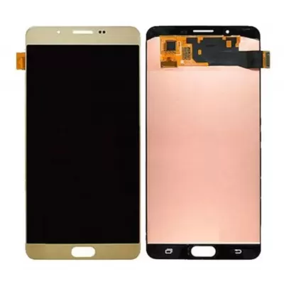LCD with Touch Screen for Samsung Galaxy A9 Pro 2016 Display Combo Folder - Gold