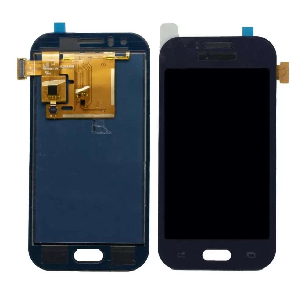 LCD with Touch Screen for Samsung Galaxy J1 Ace Black (Display Glass  Combo Folder)