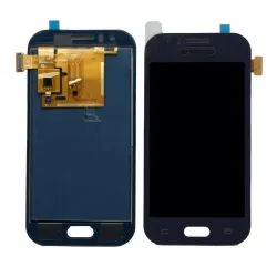 LCD with Touch Screen for Samsung Galaxy J1 Ace - Black (Display Glass Combo Folder)