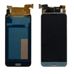 LCD with Touch Screen for Samsung Galaxy J3 2016 - Gold (Display Glass Combo Folder)
